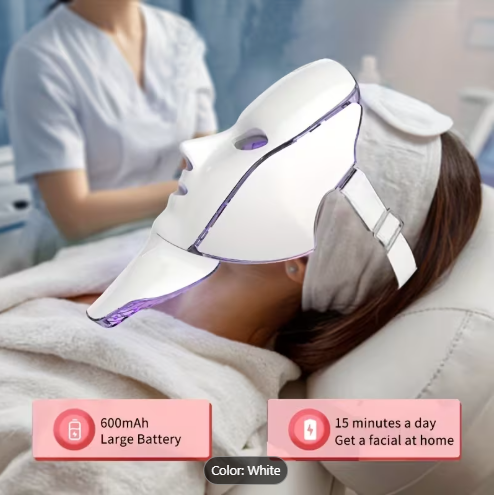 SelvaCare™ Radiant Skin LED Therapy (7-Color Face + Neck Mask)
