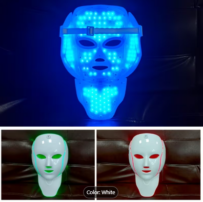 SelvaCare™ Radiant Skin LED Therapy (7-Color Face + Neck Mask)