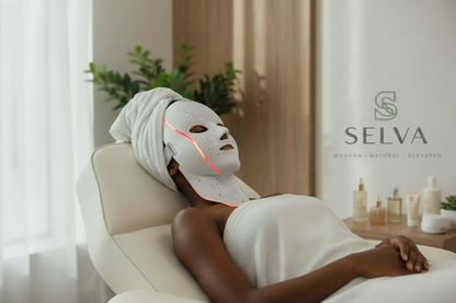 SelvaCare™ Radiant Skin LED Therapy (7-Color Face + Neck Mask)