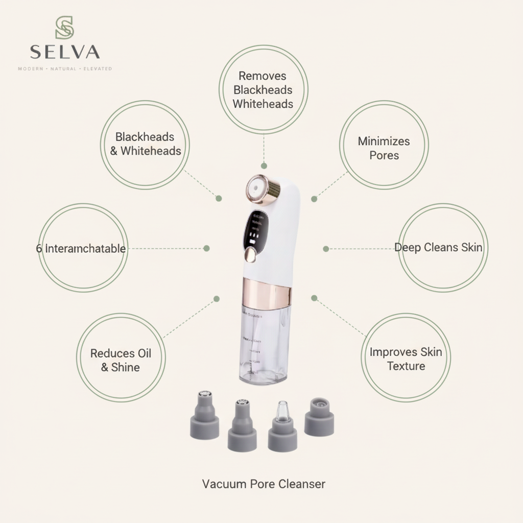 Selva Care™ Vacuum Pore Cleanser