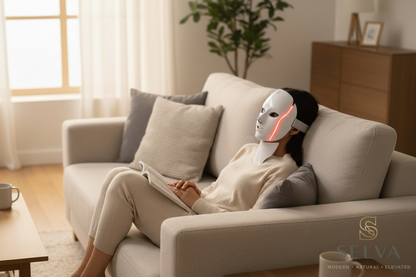 SelvaCare™ Radiant Skin LED Therapy (7-Color Face + Neck Mask)